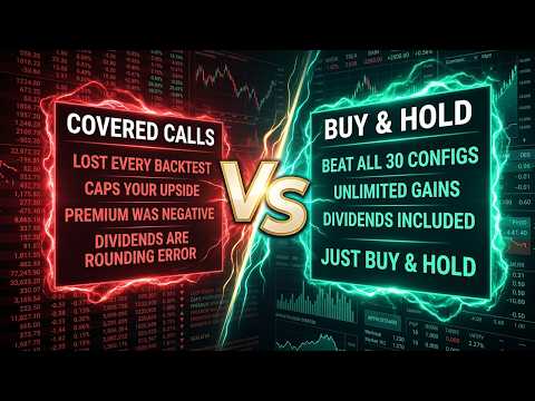 Covered Calls + Dividends: The 'Income' Strategy That Lost to Buy & Hold
