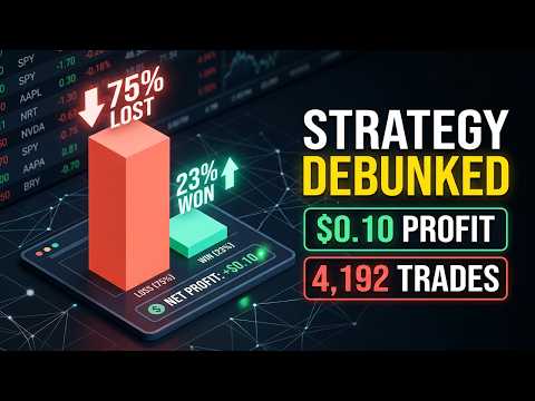 I Tested a 5.8M View Scalping Strategy on 4,192 Trades (It Made $0.10)