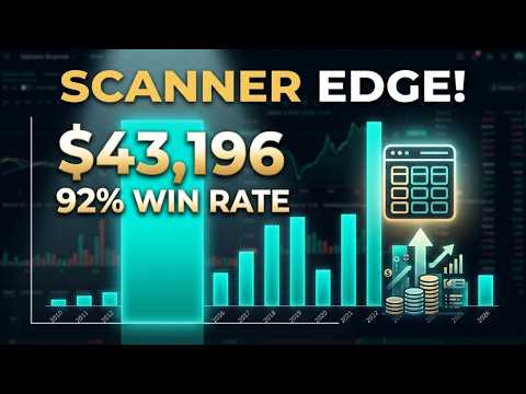 My Options Scanner Made $43,196 (92% Win Rate)   16 Years Backtested